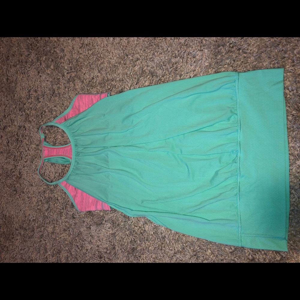 Lululemon Racerback with Sports Bra Tank Top